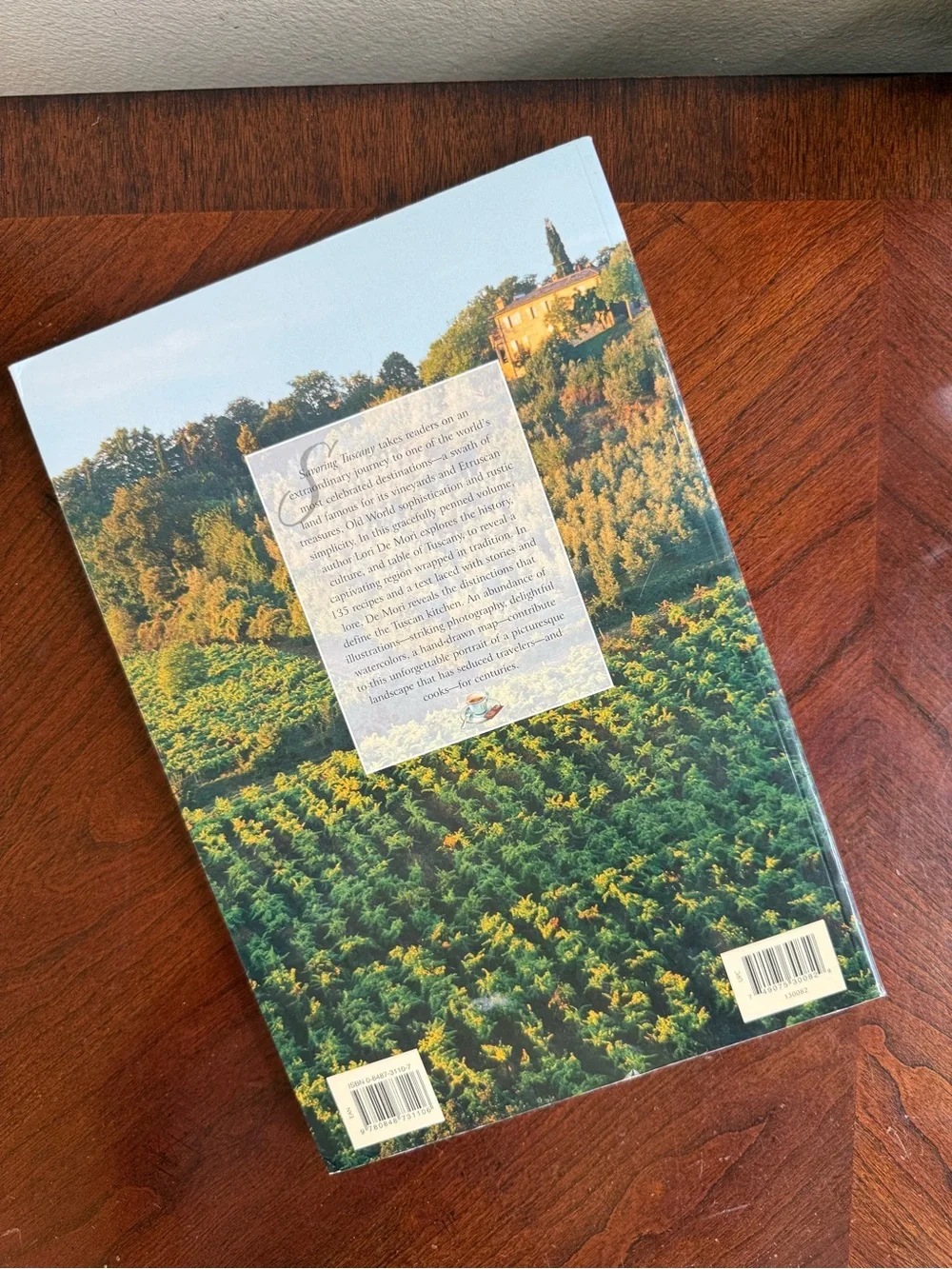 William Sonoma Savoring Tuscany cookbook